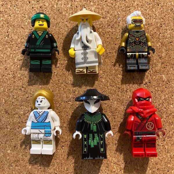 LEGO レゴニンジャゴー 正規品 ミニフィグ 先生 カイ ロイド ソーサラー バニラ姫