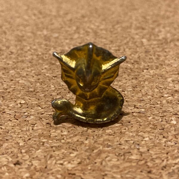 ポケモン メタルコレクション フィギュア シャワーズ ゴールド 金属 当時物