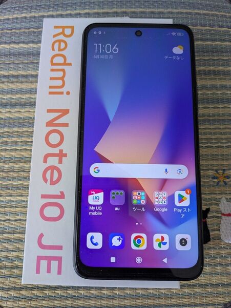 Xiaomi Redmi Note 10 JE グラファイトグレー 4GB+64GB SIMフリー 5G