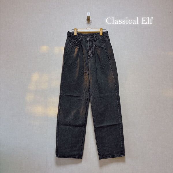 【最終値下げ】*Classical Elf*ハイウエストタックデニム