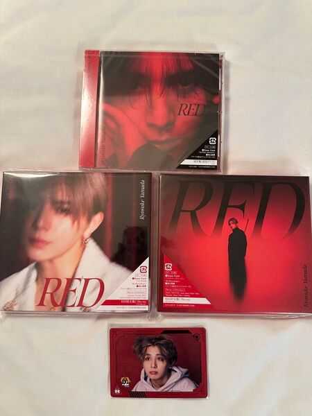 Hey!Say!JUMP 山田涼介 Ryosuke Yamada ソロアルバム RED 初回限定版1 バラ売り