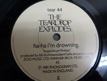 THE TEARDROP EXPLODES/HA-HA I'M DROWNING.POPPIES IN THE FIELD★2枚組シングル_画像6