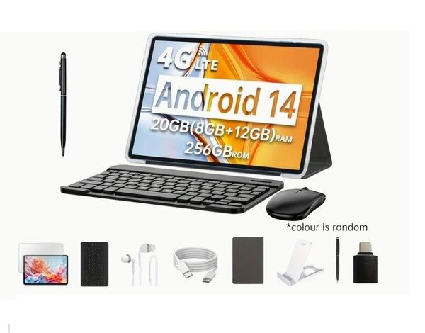 TECLAST T70 タブレット 8GB RAM 256GB ROM 14インチ 14型 キーボード等のアクセサリー付き
