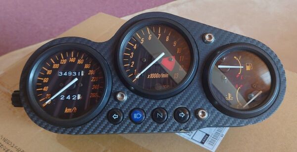 カワサキ ZRX1200s フルスケールメーター