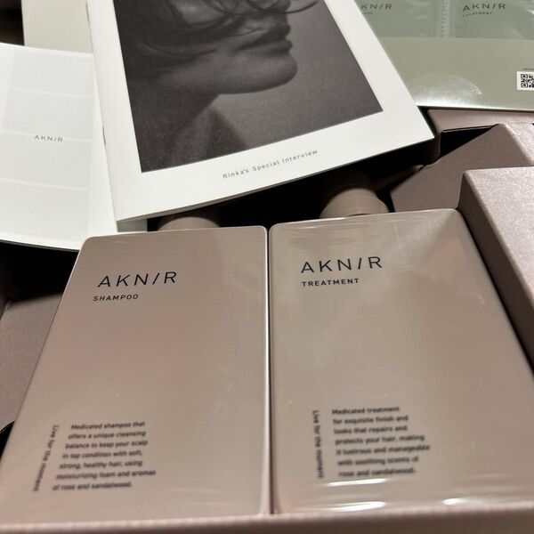 届きたたて!AKNIR シャンプー トリートメント セット 即日発送!梨花プロデュース