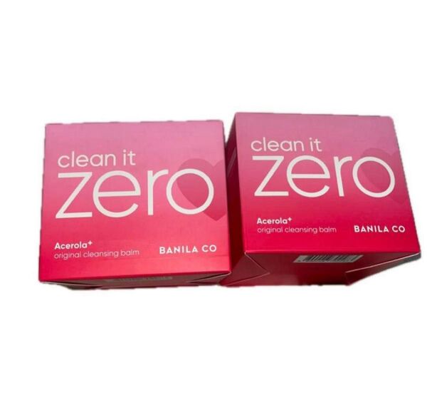 バニラコ クリーンイットゼロクレンジングバーム 180ml 2個 限定モデル 大容量 新品未使用未開封