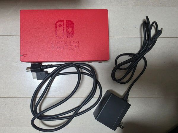 Nintendo Switch ドック ACアダプター マリオレッド