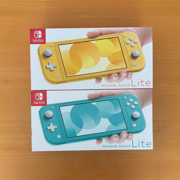 《新品》Nintendo Switch Lite イエロー ターコイズ 2個セット ニンテンドー スイッチライト 本体