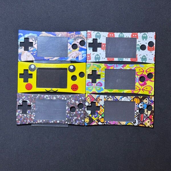 GBM ゲームボーイミクロ フェイスプレート 6個 セット GAME BOY micro