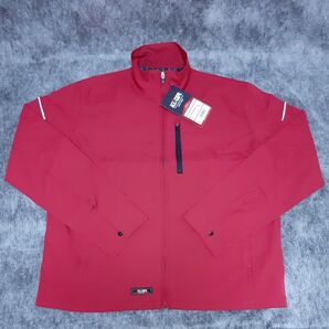 作業服 長袖ジャケット L レッド