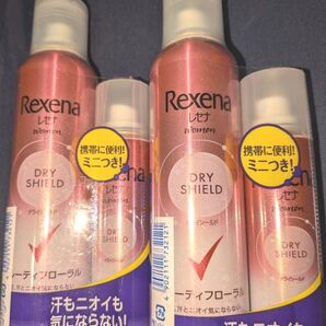 《2セット》Rexena(レセナ) ドライシールド パウダースプレー フルーティフローラル(135g+45g)ペアパック×2