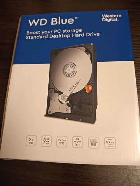 WD80EAAZ 3.5インチHDD 8TB 5640rpm 256MBキャッシュ 即日発送