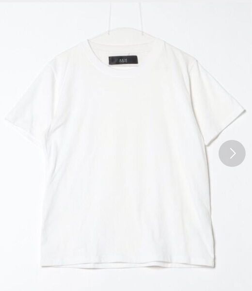 美品★AKM★ワンポイント★白Tシャツsize M