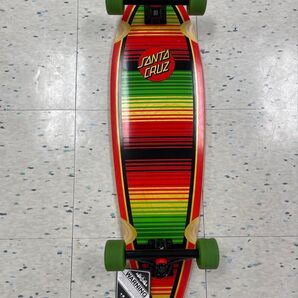 スケートボード SANTA CRUZ LONGBOARD クルーザー新品未使用、送料込み! サーフスケート ロングスケートボード