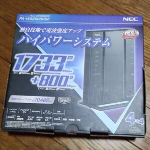 【動作確認済・初期化済】NEC Aterm PA-WG2600HS2 Wi-Fiルーター IPv6対応 Wi-Fiホームルーター
