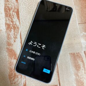 AQUOS wish4 SH-52E 6.6インチ メモリー4GB ストレージ64GB ブルー ドコモ