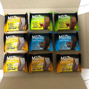 My Motto クリスピーウエハース 9個セット マイモット 色々お試し お菓子詰め合わせ