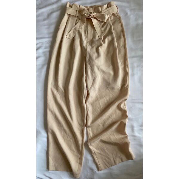 【URBAN RESEARCH ROSSO】【訳あり】ハイウエストリボンパンツ アーバンリサーチ オフィスカジュアル キレイめ