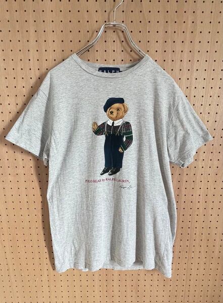 RALPH RALPH LAUREN ポロベアTシャツ POLO BEAR グレー 半袖Tシャツ
