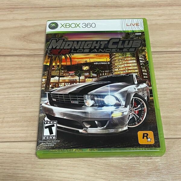 北米版 XBOX360 MIDNIGHT CLUB 湾岸 LOS ANGELES ミッドナイトクラブ
