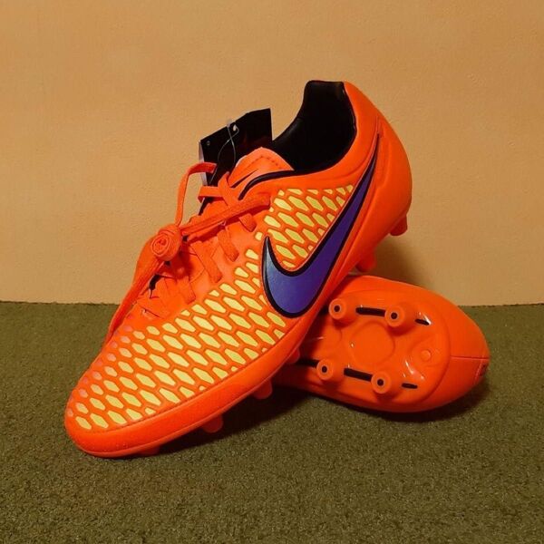 【新品・未使用】NIKE ナイキ サッカースパイク マジスタ オーデン HG 25.5cm オレンジ 廃盤 激レア