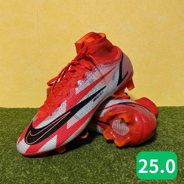【新品・未使用】NIKE ナイキ サッカースパイク マーキュリアル スーパーフライ FG 25.0cm ACC