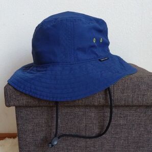 mont-bell ネイビー クラッシャーハット アゴヒモ バケットハット M unisex 帽子 アウトドア モンベル