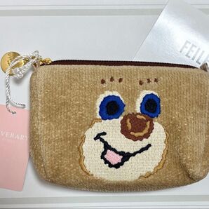 【新品タグ付き】ドアップテディ マチありポーチ ラブラリーバイフェイラー