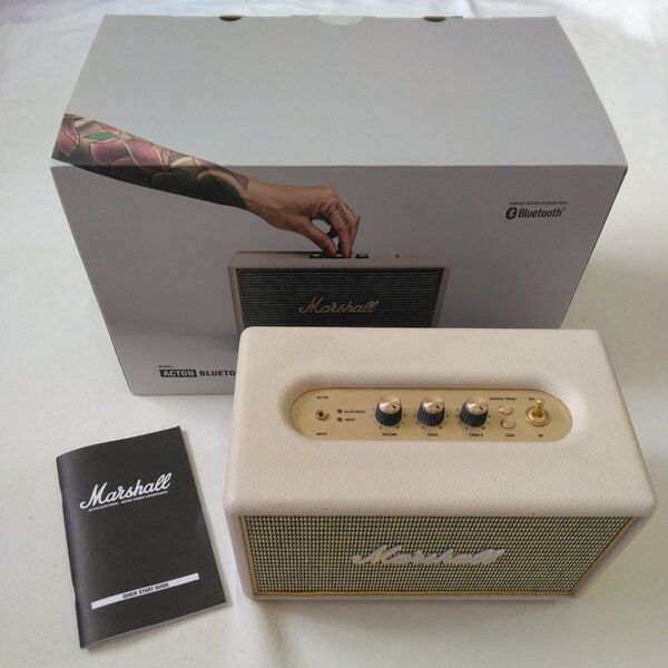 Marshall Bluetooth ワイヤレススピーカー ホワイト