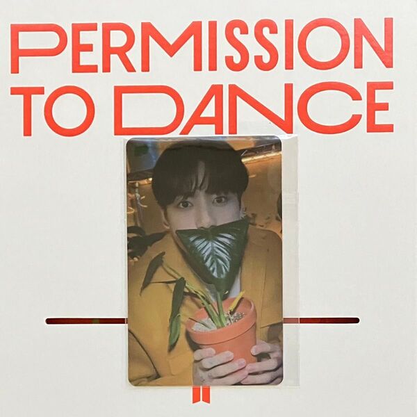 BTS PERMISSION TO DANCE ON STAGE Weverse 特典 トレカ JUNGKOOK ジョングク
