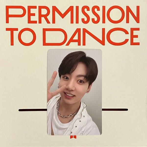 BTS PERMISSION TO DANCE ON STAGE LIVE 封入 ランダム トレカ JUNGKOOK ジョングク