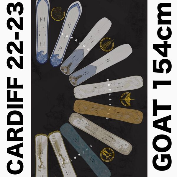限定1本!Cardiff Goat 154 新品未使用 - 伝説のビッグマウンテンウェポンがついに登場