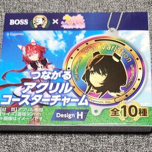 ボス ウマ娘 つながるアクリルコースターチャーム ウインバリアシオン BOSS