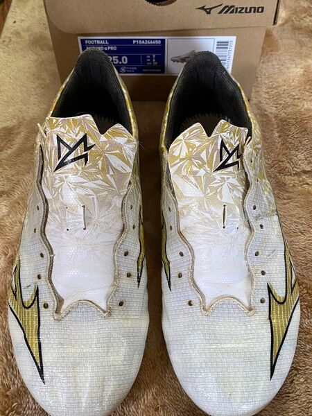 サッカースパイク Mizuno α ミズノアルファ PRO 25.0cm