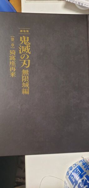 劇場版 鬼滅の刃 無限城編 第一章 猗窩座再来 初回限定版パンフレット、キービジュアルアクリルスタンドAのカナヲ、Bの悲鳴嶼行冥