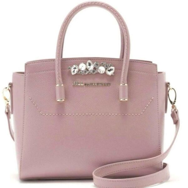 JILL by JILL STUART ビジューロイヤルトート バッグ ピンク