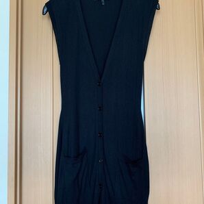 ウィークエンド マックスマーラWEEKEND Max MaraロングベストSジレ 絹シルク