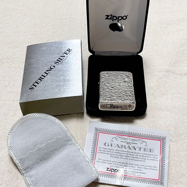 ZIPPO STERLING ジッポ 喫煙グッズ オイルライター ライター スターリング ハンマートーン アーマー 2013