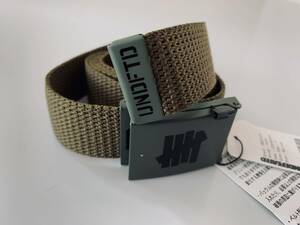 UNDEFEATED WEBBING BELT / オリーブ