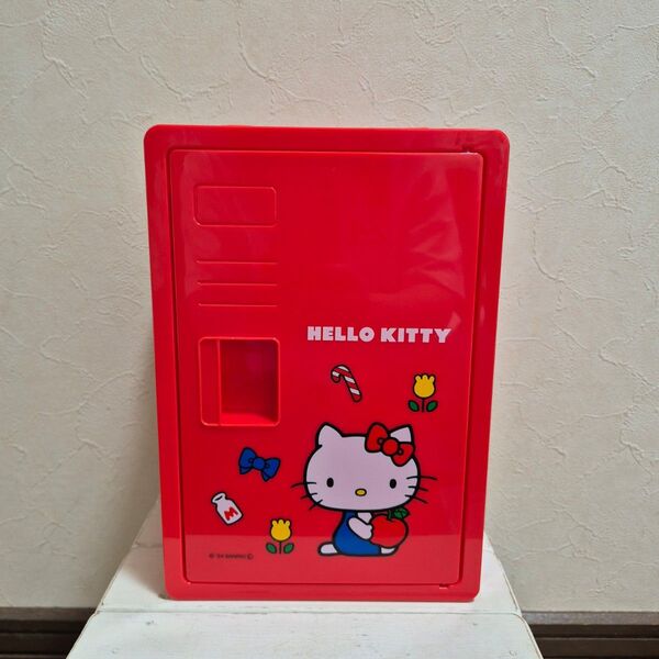 HELLO KITTY ロッカー型収納ケース 小物入れ レトロ雑貨ハローキティ サンリオ