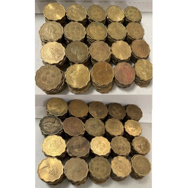 香港 20セント エリザベス 400枚 古銭 コイン