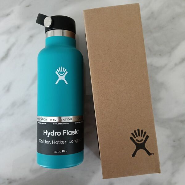 新品 Hydro Flask ハイドロフラスク ブルー水筒