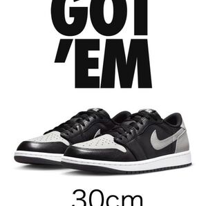 NIKE ナイキ エアジョーダン 1LOW OG Shadow 30cm AIR JORDAN1 Low