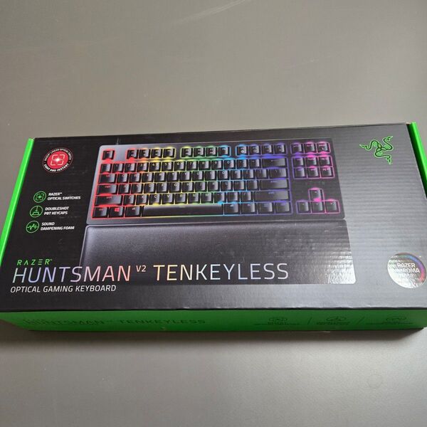 Razer Huntsman V2 Tenkeyless ゲーミングキーボードリニアオプティカルスイッチ日本語配列