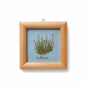 ■フェリシモ■花と木の実のサンプラー刺しゅうフレームの会■キット■カルーナ■クチュリエ■刺繍■青木和子