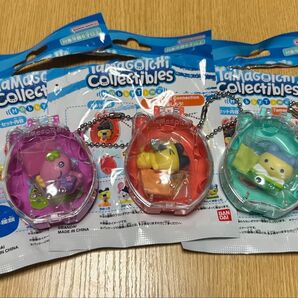 Tamagotchi Collectibles Hobby Time まめっち やんぐまめっち ふらわっち 3個セット