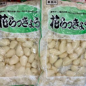 花らっきょう 1kg(500g×2袋)漬物 らっきょう甘酢漬け 漬物 お茶漬け カレーライス 箸休め ご飯のお供 健康維持