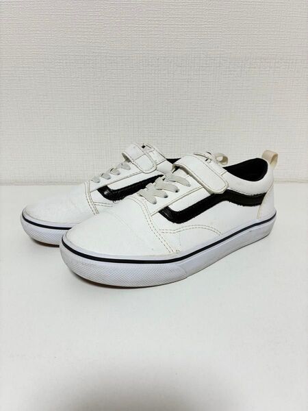 VANS キッズ スニーカー 21cm ホワイト