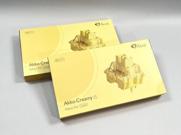新品 Akko V3 Cream Yellow Pro 90個 (45個x2箱)