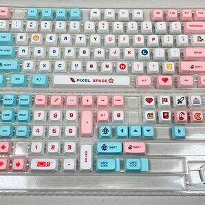 Retro Pixel Wars Game キーキャップ 124キー